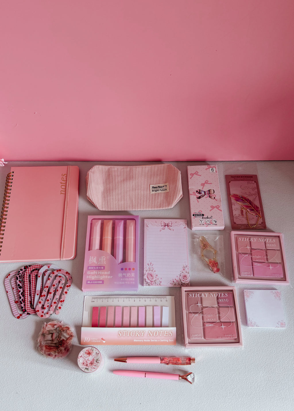 Pink Stationery Gift Box